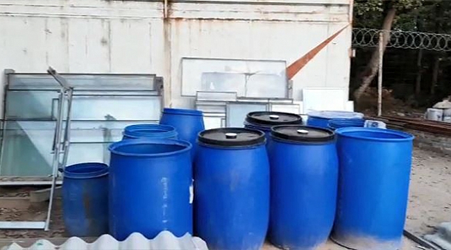 Tekirdağ'da tonlarca kaçak içki ele geçirildi