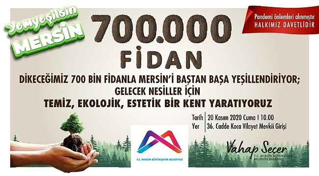 'Yeşil Mersin' projesi başlıyor