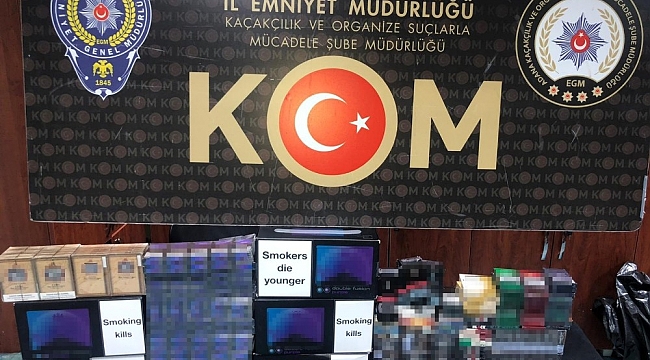 Adana'da kaçakçılık operasyonu
