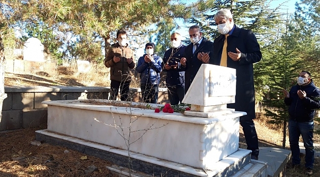 Ahlat'ta vefat etmiş öğretmenlerin kabirleri ziyaret edildi