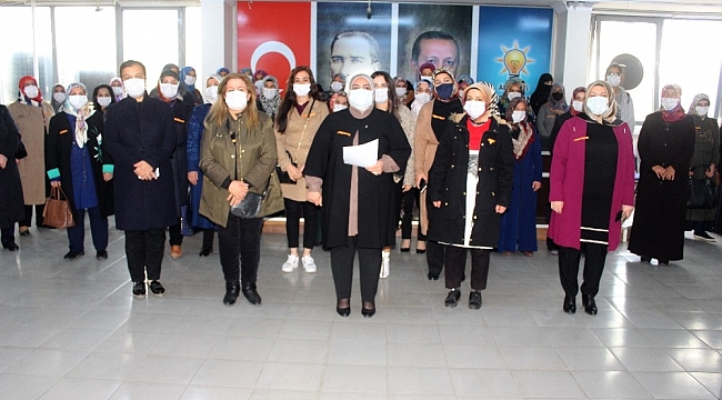 AK Partiden Kadına Yönelik Şiddetle Mücadele Günü açıklaması