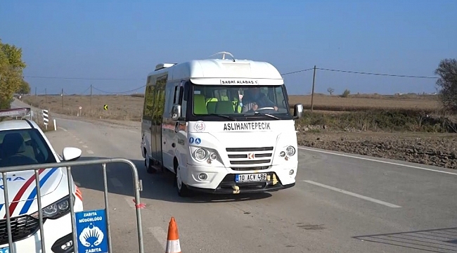 Altıeylül köşe bucak dezenfekte ediliyor