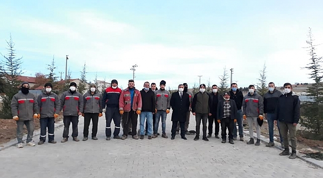 Altıntaş'ta ''Yeşil yol projesi''