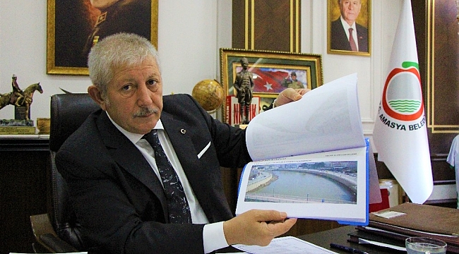 Amasya'da tarihi proje: Yeşilırmak yemyeşil akacak