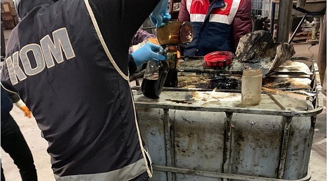 Antalya merkezli 4 ilde 94 bin 500 litre kaçak akaryakıt ele geçirildi