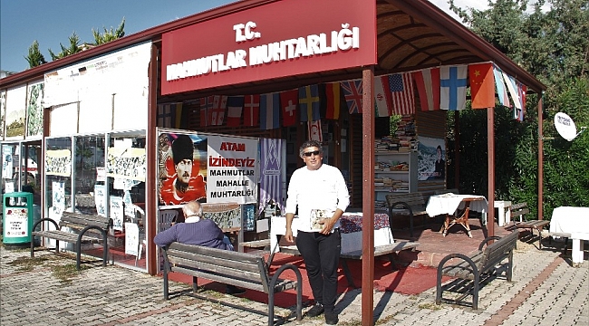 Antalya'da 3 dil bilen muhtar 40 milletten 15 bin yabancıya hizmet ediyor
