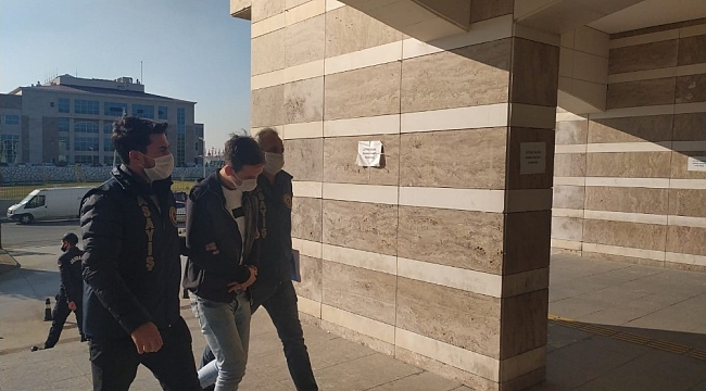 Apartmanlardan ayakkabı çalan hırsız yakalandı