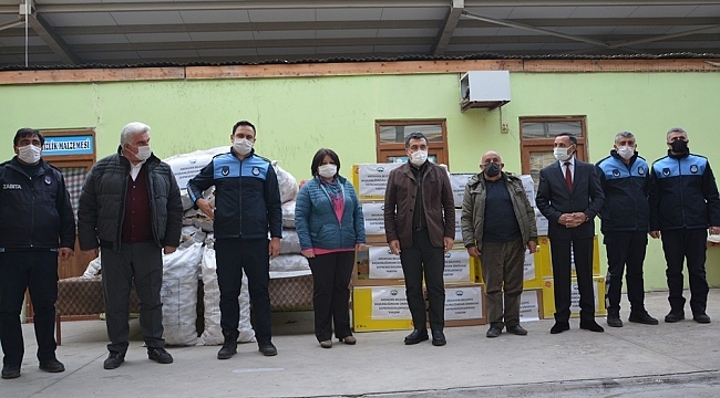 Ardahan Belediyesi'nden, İzmir'deki depremzedelere anlamlı yardım