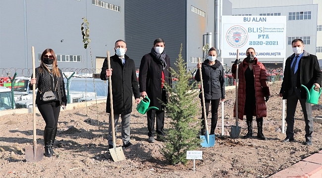 ASO 1.OSB'de Öğretmenler Günü anısına 181adet fidan dikildi
