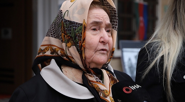Azerbaycan'ın milli kahramanı İskender Aznaurov'un annesi: "Şehit oğlumun ruhu şad oldu"