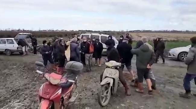 Bafra'da arazi toplulaştırması gerginliği