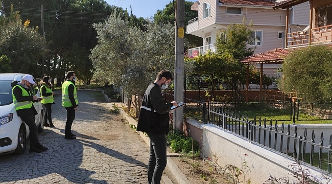 Bağlar Belediyesinden İzmir'deki deprem çalışmalarına teknik destek