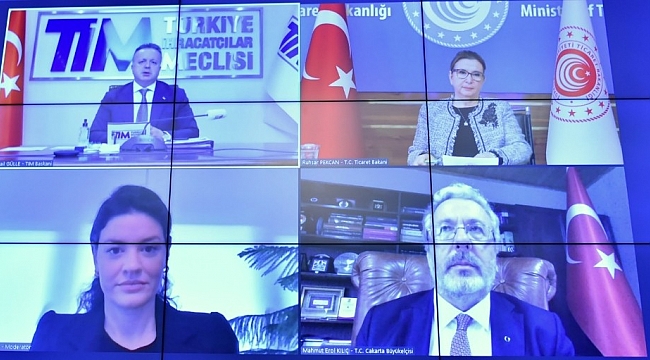 Bakan Pekcan: "Ürünlerimizle, her zaman ve her koşulda dünyanın her pazarında olmayı hak ediyoruz"