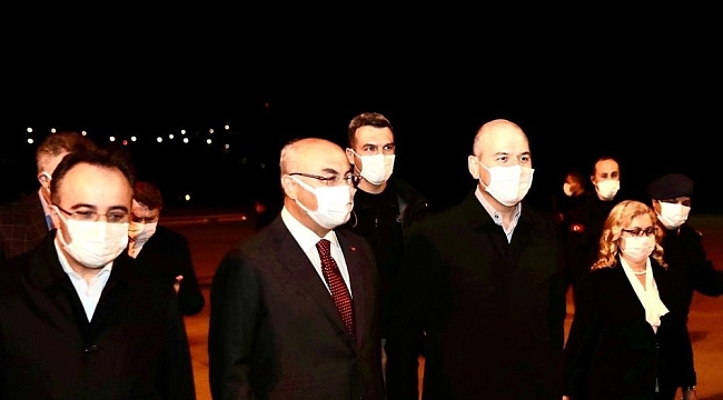 Bakan Soylu İzmir'de