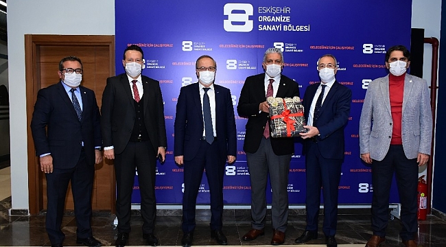Balıkesir OSB'den Eskişehir OSB'ye ziyaret