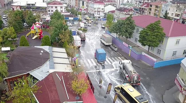 Başakşehir'de dezenfekte çalışmaları