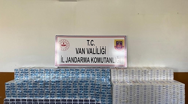 Başkale'de 7 bin 920 paket kaçak sigara ele geçirildi