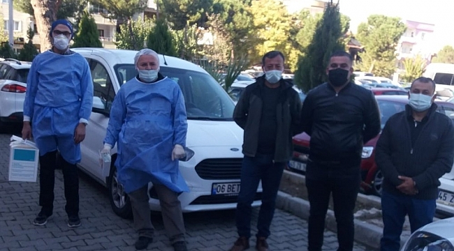 Başkan Akın'dan filyasyonda görev alan belediye personeline teşekkür