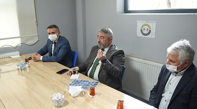 Başkan Aşgın, işadamlarıyla bir araya geldi