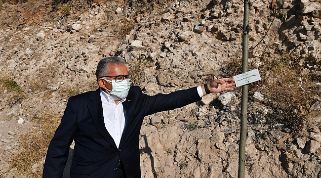 Başkan Büyükkılıç ağaç dikme etkinliğine katıldı