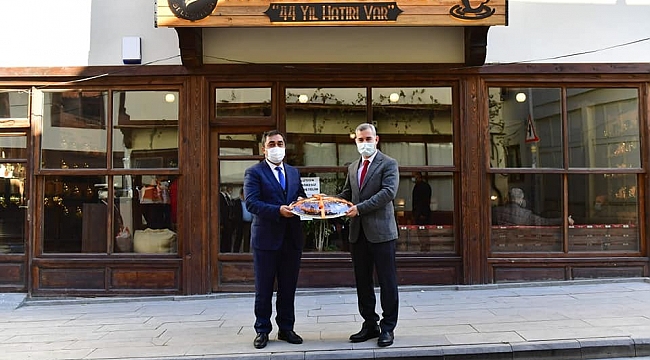 Başkan Çınar, Demirdöğen'i ağırladı