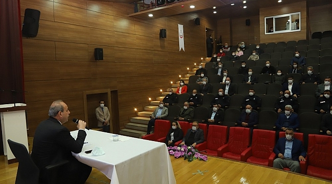 Başkan Kılıç personellerle istişare toplantısı yaptı