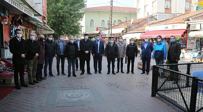 Başkan Kurt Hamamyolu esnafıyla buluştu