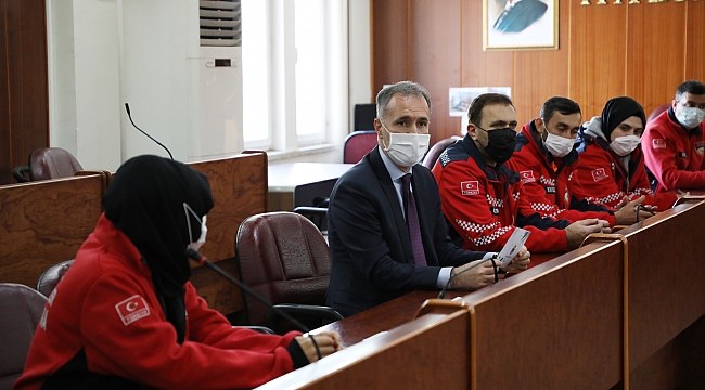 Başkan Taban’dan deprem kahramanlarına teşekkür
