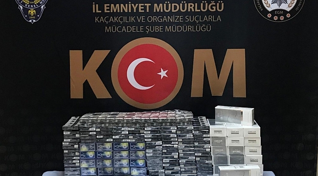Batman'da bin 360 paket gümrük kaçağı sigara ele geçirildi