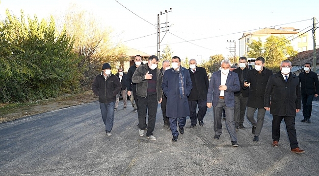 Battalgazi Caddesi'nin yol sorunu çözüme kavuştu