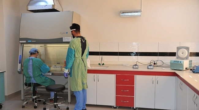BAÜN'de test sayısı 100 bini geçti