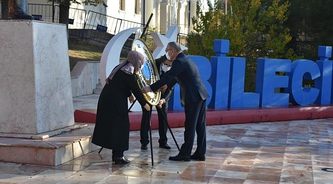 Bilecik'te 24 Kasım Öğretmenler Günü kutlandı