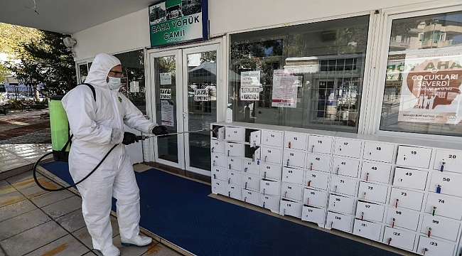 Buca'da korona virüse karşı üst düzey güvenlik önlemleri