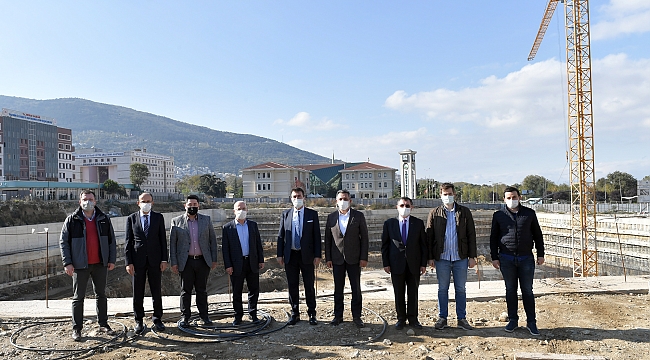 Bursa'ya değer katacak güzel bir eser yükseliyor