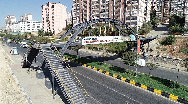 Büyükşehir daha estetik üst geçitler için kolları sıvadı