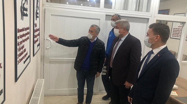Büyükşehir Zabıtası Demirci'de HES kodu uygulamasını anlattı