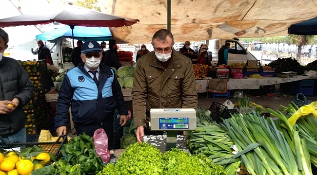 Büyükşehir'den tartılara ayar