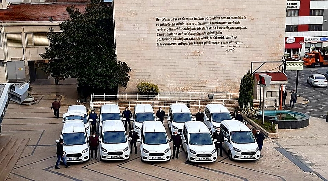 Büyükşehirden filyasyon ekiplerine araç desteği