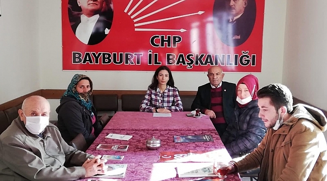 CHP Bayburt Kadın Kolları'ndan Kadına Yönelik Şiddete Karşı Uluslararası Mücadele ve Dayanışma Günü açıklaması