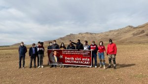 Derik'te şehit Kaymakam Safitürk için yamaç paraşütü etkinliği yapıldı