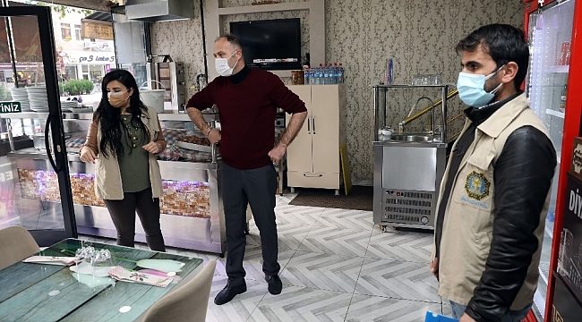 Diyarbakır Büyükşehir Belediyesi korona virüs denetimlerini sürdürüyor
