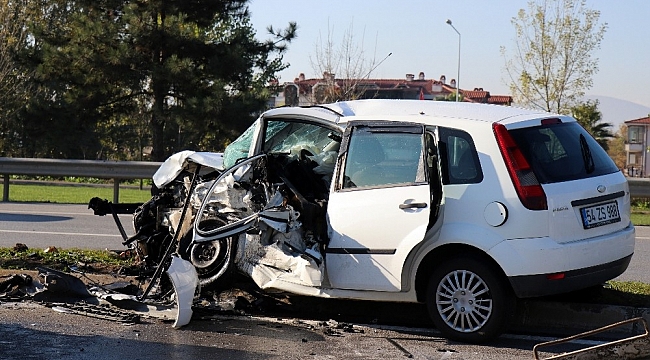 Duble yolda meydana gelen kazada ilginç detay: Kazadan birkaç dakika önce radara girmiş