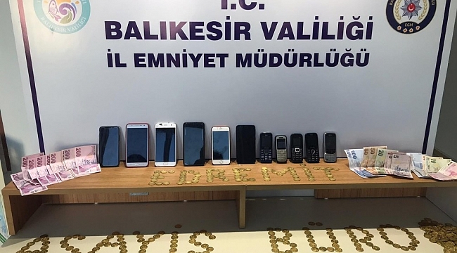 Edremit'te sahte sikke operasyonu