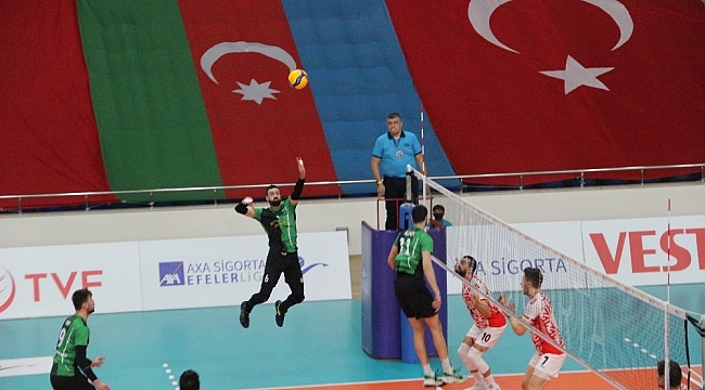 Efeler Ligi: Bingöl Solhan Spor: 2 - Ziraat Bankkart: 3