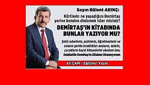 Eğitimci yazar Ali Çam'dan Bülent Arınç'a