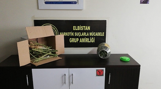 Ekinözü'nde uyuşturucu operasyonu