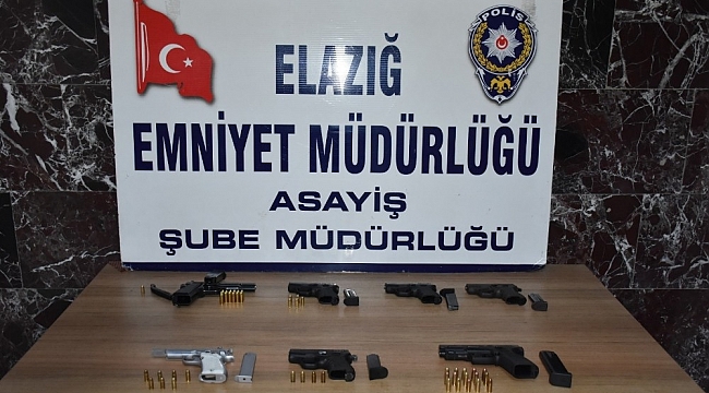 Elazığ'da şok uygulamalarla yakalanan 20 şüpheli tutuklandı