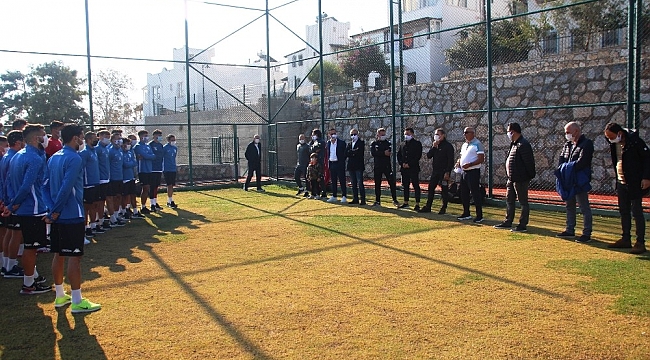 Ersun Yanal, Bodrumspor'u Ziyaret Etti