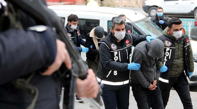 Erzurum'da uyuşturucu taciri 12 şahıs adliyeye sevk edildi