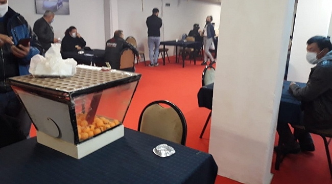 Eskişehir'de derneğe kumar operasyonunda 195 bin lira ceza kesildi